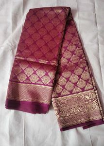 Elegant Red Saree