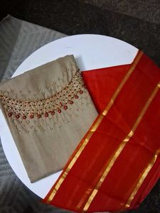 Beautiful Cotton Churidar Material For Daily Use.