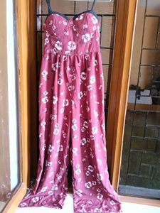 Floral Print Jumpsuit