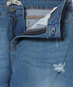 Distressed Denim Jeans