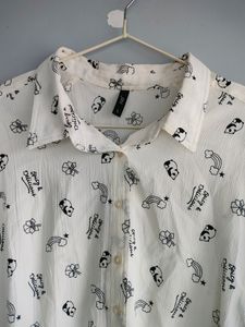 Korean Printed Top