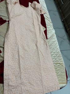 Peach Kurti