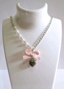 Coquette Y2k Ribbon Bow Necklace