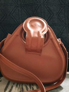 Unique Handle Crossbody Bag