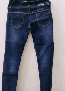 Dark Blue Denim Jeans