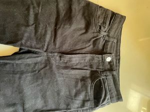 H&amp;M Wide Leg Black Jeans