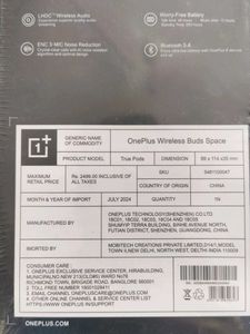 OnePlus Wireless Buds - Space Edition