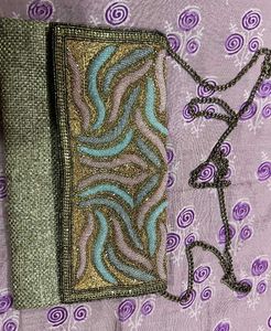 Jute Bead Bag