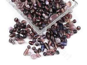 Purple Assorted Handmade Czech Glass Beads