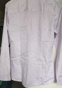 Women&#39;s Patterned Lavender Shirt