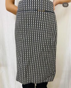 Checked Skirt