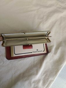 Genuine Leather Clutch