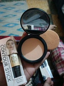 Compact powder and Contour stick