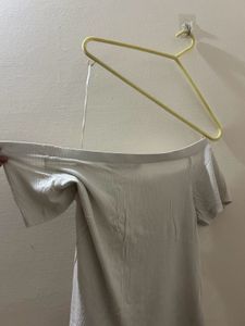 Off-Shoulder Knit Top