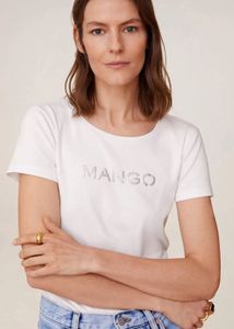 Mango White Tshirt
