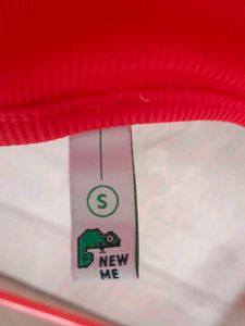 Red Ribbed Bodycon Dress