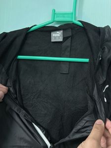 Puma Black Windbreaker Jacket
