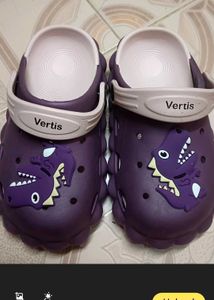 Kids Vertis Dinosaur Clogs