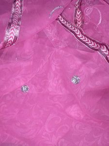 Pink Light Weight Saree