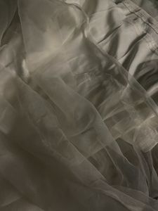 Chiffon Maxi White Skirt