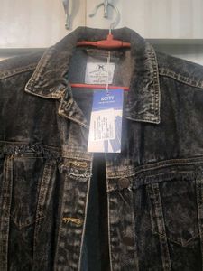 Peplum Denim Jacket