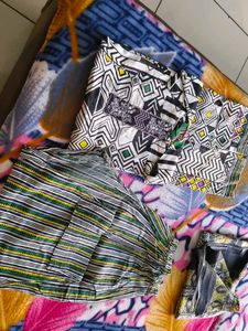 Ethnic Kurta Sets 5 combo trousers suit