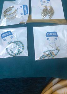 Sparkling kundan n crystal Earrings