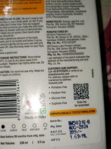 Body Wash And Scrub Range