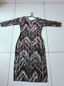 New Black Dress with Dupatta