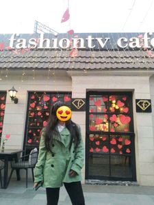 Green Overcoat Women