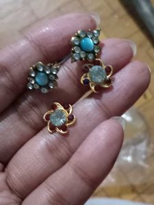 6 pairs multi Design Earrings