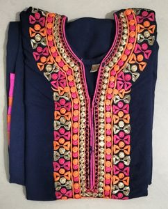 Kurta With Front Back Design