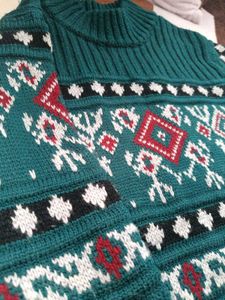 Retro Nordic Pattern Sweater