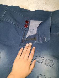 Women Navy Blue Jeans