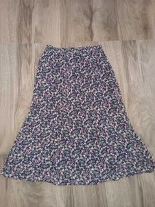 Floral Midi Skirt