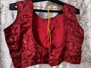 New Back Open Blouse
