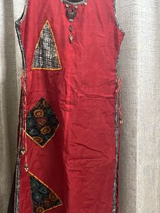 Ethnic Red Kurta