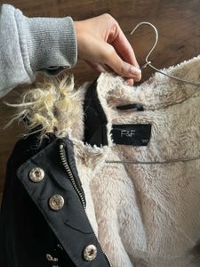 Brand New Leather Jacket With Fur Inside 🖤