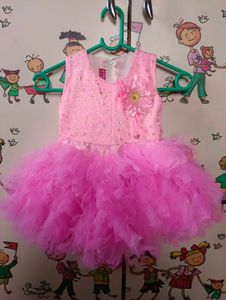 Pink Dress and Bangles Set
