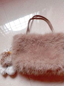 Fuzzy Handbag