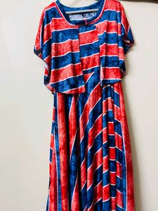 Striped Midi Dress 👗