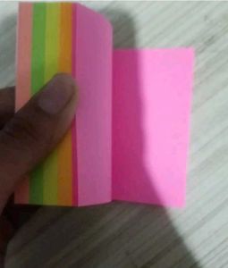 Sticky notes flouresent paper( 100 )