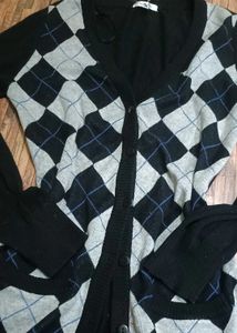 Argyle Cardigan