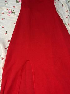 Red long Dress