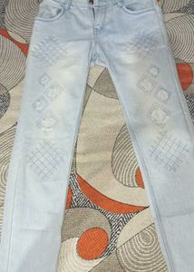 Light Wash Denim Jeans