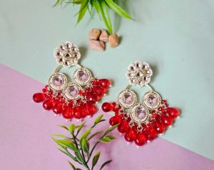 Chandbali Red