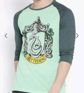 Unisex Slytherin Graphic Tee Oversized.