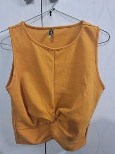 Mustard Tank Top