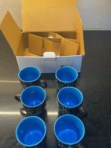Set of 6  Cups- Brand New