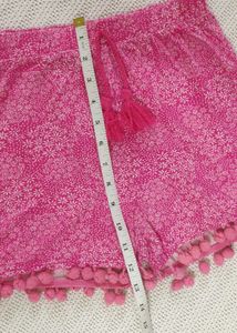 Pink Pom-Pom Shorts